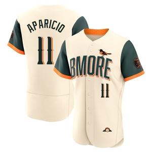Men's Luis Aparicio Baltimore Orioles Authentic Cream 2026 City Connect Stadium Jersey
