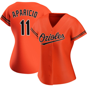 Women's Luis Aparicio Baltimore Orioles Replica Orange Alternate Jersey